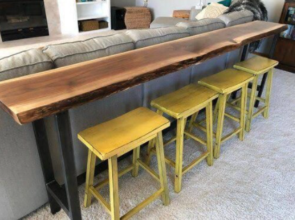 Huanacaxtle Bar Table 108in