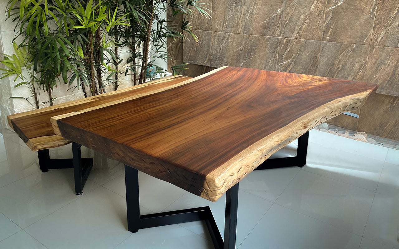 Huanacaxtle dining table 118in