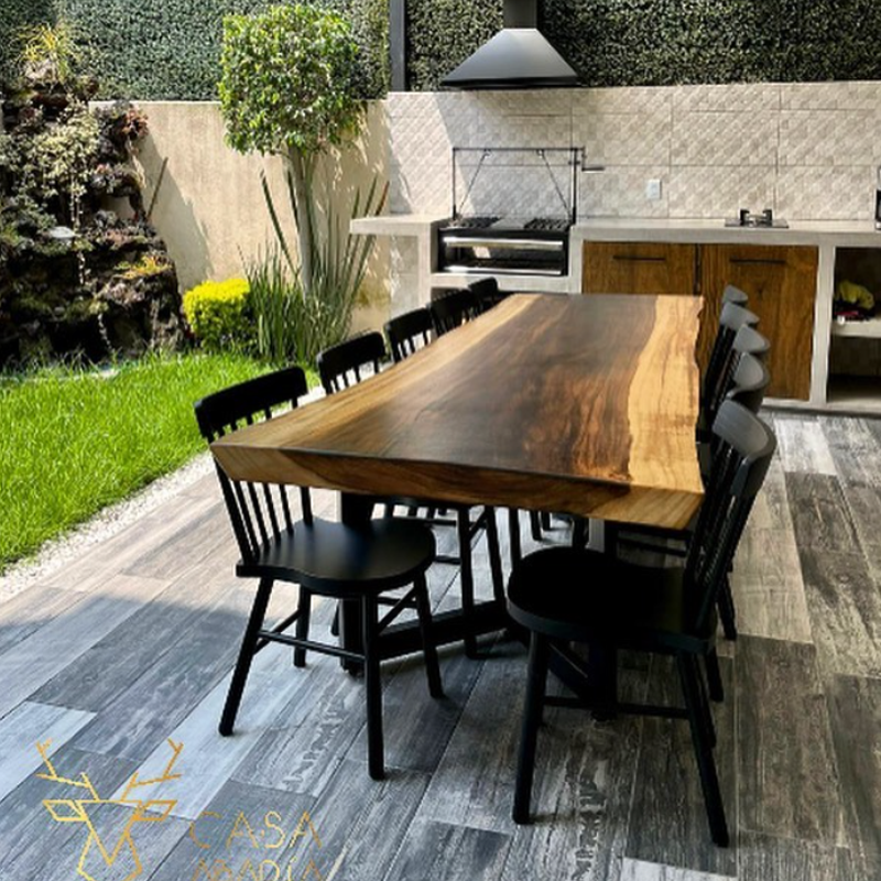 Huanacaxtle dining table 118in